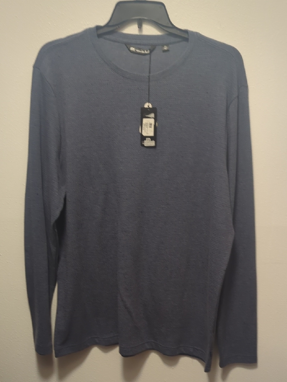 NWT Travis Mathew Cloud Waffle Crew Neck Sweater Size XXL